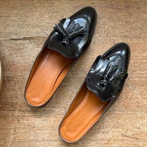 Everlane The Modern Tassel Loafer Mule Flats